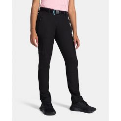 Damskie spodnie outdoorowe Kilpi BELVELA-W. Czarne spodnie sportowe Kilpi, xs, bez wzorów, trekkingowe. Za 318.77 zł.