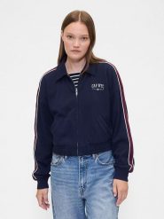 GAP Bluza w kolorze granatowym rozmiar: S. Niebieskie bluzy sportowe GAP, s, bez wzorów, bez kaptura. Za 180.91 zł.