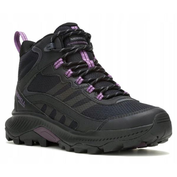 Buty trekkingowe dla kobiet Merrell SPEED STRIKE 2. Czarne obuwie sportowe Merrell. Za 499.00 zł.