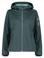 Cmp Kurtka softshellowa w kolorze ciemnozielonym rozmiar: 36. Zielone kurtki sportowe CMP, m, bez wzorów, z tkaniny, bez kaptura, outdoorowe. Za 146.28 zł.