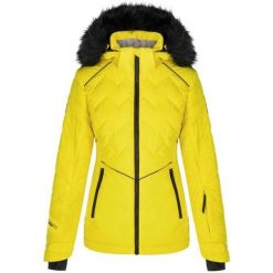 Damska kurtka narciarska Loaf Orsana M — wodoodporna i oddychająca. Czarne kurtki narciarskie ZONE PERFECT, m, bez wzorów, bez kaptura, narciarskie. Za 415.99 zł.