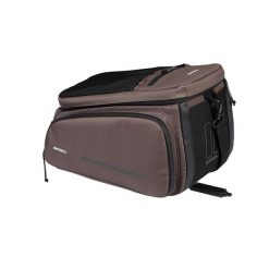 Torba na bagażnik Move MIK, brązowa. Brązowe torby na ramię BASIL, bez wzorów, z poliesteru, na ramię, bez dodatków. Za 432.95 zł.