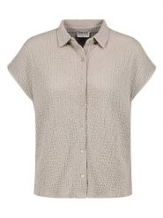 Sublevel Bluzka w kolorze szarobrązowym rozmiar: S. Brązowe bluzki Sublevel, s, bez wzorów, bez kołnierzyka, bez ramiączek. Za 60.99 zł.