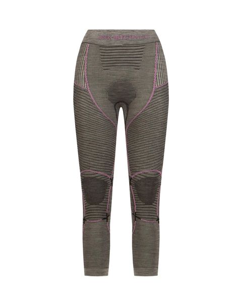 Leginsy termoaktywne damskie X-Bionic Merino Grey. Szare legginsy sportowe X BIONIC, l, bez wzorów, z materiału, na fitness i siłownię. Za 300.00 zł.