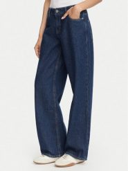 HUGO Jeansy Gamala_B 50573178 Granatowy Baggy Fit. Niebieskie jeansy Hugo, bez wzorów. Za 349.99 zł.
