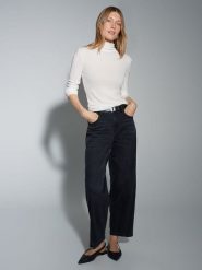 OPUS Koszulka "Somy" w kolorze białym rozmiar: 36. Białe bluzki Opus, bez wzorów, bez kołnierzyka, bez ramiączek. Za 86.99 zł.