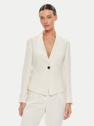 Marella Marynarka Miranda 30410611 Beżowy Regular Fit. Brązowe marynarki i żakiety Marella, bez wzorów, z syntetyku. Za 529.99 zł.