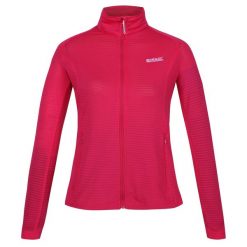 Kurtka Softshellowa Damska Highton Lite II. Czerwone kurtki sportowe Regatta, m, bez wzorów, z softshellu, bez kaptura, trekkingowe. Za 70.99 zł.