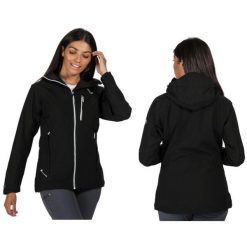 Kurtka trekkingowa dla kobiet Regatta Birchdale. Czarne kurtki sportowe Regatta, l, bez wzorów, bez kaptura, trekkingowe. Za 179.99 zł.