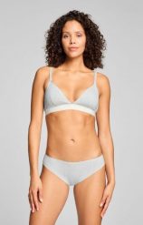 Puma figi damskie Invisible Cotton 2-pak Jasnoszary melanż. Szare figi Puma, m, bez wzorów, z bawełny. Za 156.20 zł.