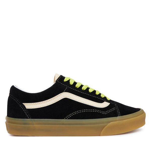 Tenisówki Vans. Czarne trampki Vans, bez wzorów, bez zapięcia. Za 369.99 zł.