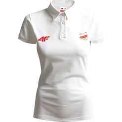 Koszulka polo damska Polska Pyeongchang 2018 TSD211 - BIAŁY. Koszulki polo 4f. W wyprzedaży za 99.99 zł.