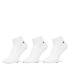 Skarpety krótkie Lacoste. Białe skarpety Lacoste, bez wzorów. Za 109.99 zł.