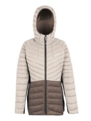 Regatta Kurtka hybrydowa "Leedre" w kolorze kremowym rozmiar: 46. Brązowe kurtki sportowe Regatta, bez wzorów, bez kaptura, outdoorowe. Za 170.87 zł.