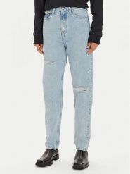 Calvin Klein Jeans Jeansy Authentic J20J224448 Niebieski Straight Fit. Niebieskie jeansy Calvin Klein Jeans, bez wzorów. Za 339.99 zł.