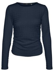 Vero Moda Bluzka w kolorze czarnym rozmiar: XL. Czarne bluzki Vero Moda, xl, bez wzorów, bez kołnierzyka, bez ramiączek. Za 61.60 zł.