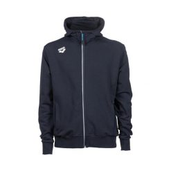 Bluza Arena Team Hooded Jacket Panel z kapturem. Niebieskie bluzy Arena, xs, bez wzorów, z bawełny, z kapturem. Za 324.00 zł.