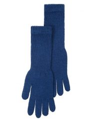 Lanerossi Wełniane rękawiczki "Asia" w kolorze niebieskim - 31 x 7 cm rozmiar: onesize. Niebieskie rękawiczki Lanerossi, bez wzorów, z wełny. Za 137.03 zł.