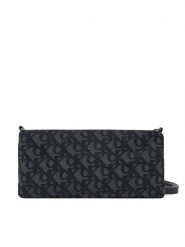 Calvin Klein Jeans Torebka Logo Jacquard Sophie Top Zip LV04K3183G Czarny. Czarne torebki klasyczne Calvin Klein Jeans, bez wzorów, z jeansu, bez dodatków. Za 199.99 zł.