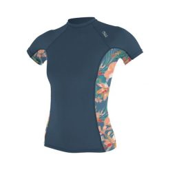 Damska koszulka typu rashguard O'Neill Side Print. Niebieskie bluzki O'Neill, l, bez wzorów, sportowe, bez kołnierzyka, bez ramiączek. Za 230.50 zł.