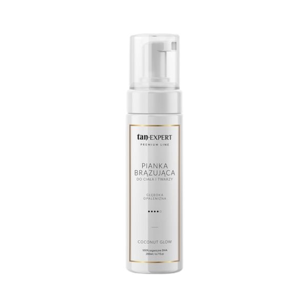TanExpert Coconut Glow kokosowa pianka samoopalająca Samoopalacze 200 ml. Kremy do opalania TanExpert. Za 168.99 zł.