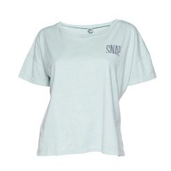 Damska koszulka w stylu crop top Snap Climbing. Zielone topy SNAP CLIMBING, l, bez wzorów, bez kołnierzyka, bez ramiączek. W wyprzedaży za 156.00 zł.