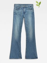 G-Star Dżinsy - Comfort fit - w kolorze niebieskim rozmiar: W25/L30. Niebieskie jeansy G-Star, l, z aplikacjami. Za 215.71 zł.