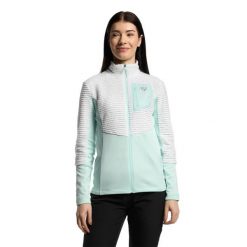 Bluza narciarska damska ZIENER Jonia. Niebieskie bluzy Ziener, na jesień, bez wzorów, z elastanu, bez kaptura. Za 189.99 zł.