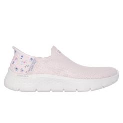 Buty sportowe Sneakersy damskie, Slip-Ins: GO WALK Flex. Czerwone obuwie sportowe Skechers, bez zapięcia. Za 349.99 zł.