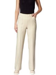 Heine Spodnie w kolorze kremowym rozmiar: 38. Brązowe spodnie materiałowe Heine, na co dzień, bez wzorów, z materiału. Za 60.99 zł.