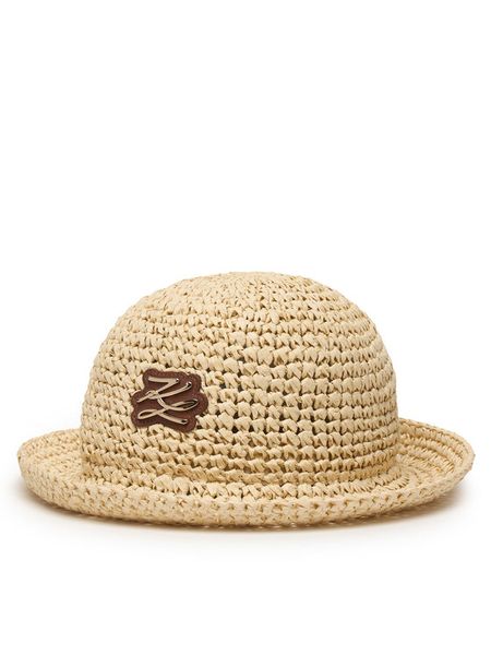 KARL LAGERFELD Kapelusz B1W46086 Beżowy. Brązowe kapelusze KARL LAGERFELD, bez wzorów. Za 429.99 zł.