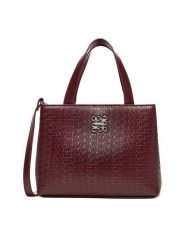Nine West Torebka CEO-HAMPSHIRE-II-LDA8175 Bordowy. Czerwone torebki klasyczne Nine West, bez wzorów, z materiału, bez dodatków. Za 219.99 zł.