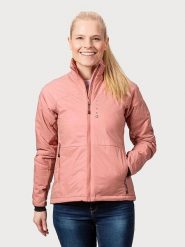 Halti Kurtka funkcyjna "Neon" w kolorze jasnoróżowym rozmiar: 38. Różowe kurtki sportowe HALTI, s, bez wzorów, z materiału, bez kaptura, outdoorowe, primaloft. Za 499.95 zł.