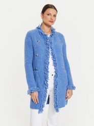Marella Kardigan Regina 2423906024 Niebieski Regular Fit. Niebieskie kardigany Marella, m, bez wzorów, z syntetyku. Za 529.99 zł.