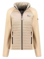 Geographical Norway Kurtka funkcyjna w kolorze beżowym rozmiar: S. Brązowe kurtki sportowe Geographical Norway, s, bez wzorów, bez kaptura, outdoorowe. Za 144.95 zł.