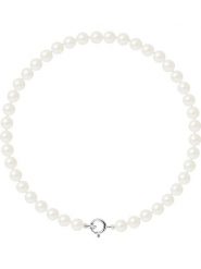 Pearline Bransoletka perłowa w kolorze białym rozmiar: onesize. Białe bransoletki Pearline, z perłą, srebrne. Za 213.69 zł.