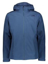 The North Face Kurtka przeciwdeszczowa w kolorze granatowym rozmiar: M. Niebieskie kurtki sportowe The North Face, m, bez wzorów, z materiału, bez kaptura, outdoorowe. Za 680.85 zł.