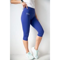 Legginsy 3/4 do biegania damskie 2skin Capris. Niebieskie legginsy 2SkIN, m, bez wzorów, z nylonu. Za 169.00 zł.