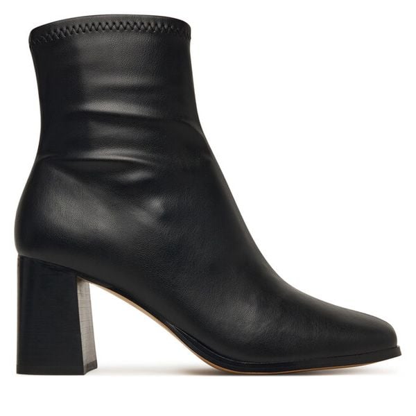 Botki Aldo. Czarne botki Aldo, bez wzorów, bez obcasa, na słupku, bez zapięcia. Za 559.99 zł.