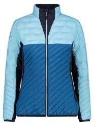 CMP Kurtka hybrydowa w kolorze błękitno-niebieskim rozmiar: 36. Niebieskie kurtki sportowe CMP, s, bez wzorów, z materiału, bez kaptura, outdoorowe, primaloft. Za 295.86 zł.