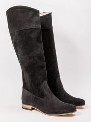 Zapato Skórzane kozaki w kolorze czarnym rozmiar: 41. Czarne kozaki Zapato, na zimę, bez obcasa, bez zapięcia. Za 365.42 zł.