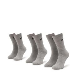 Skarpety długie Puma. Szare skarpety Puma, bez wzorów. Za 29.99 zł.