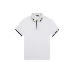 Polo TBS Wayat. Białe koszulki polo Tbs, na lato, l, bez wzorów, z dzianiny, bez kołnierzyka, bez ramiączek. Za 297.55 zł.