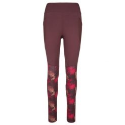 Damskie legginsy fitness Kilpi LIGANO-W. Czerwone legginsy Kilpi, s, bez wzorów. Za 179.35 zł.