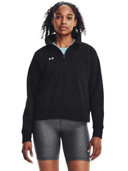 Under Armour Bluza "Rival" w kolorze czarnym rozmiar: XS. Czarne bluzy Under Armour, xs, bez wzorów, bez kaptura. Za 147.91 zł.