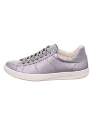 Legero Skórzane sneakersy "Silence" w kolorze srebrnym rozmiar: 39. Szare trampki Legero, bez wzorów, bez zapięcia. Za 241.56 zł.