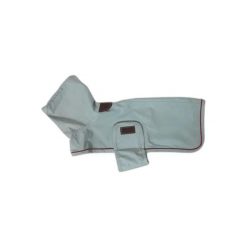 Płaszcz przeciwdeszczowy dla psa Kentucky 0g. Niebieskie płaszcze KENTUCKY HORSEWEAR, l, bez wzorów, z materiału, bez kaptura. Za 402.00 zł.