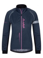 Kilpi Kurtka softshellowa "Zain" w kolorze granatowym rozmiar: 34. Niebieskie kurtki sportowe Kilpi, bez wzorów, bez kaptura, outdoorowe. Za 189.29 zł.