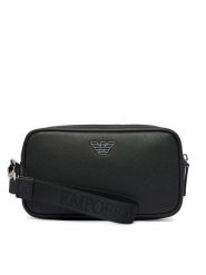 Emporio Armani Kosmetyczka Y4R356 Y138E 81072 Czarny. Czarne kufry i kosmetyczki Emporio Armani, bez wzorów, ze skóry, bez dodatków. Za 989.99 zł.