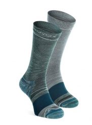 Skarpety merino damskie Ortovox Alpine Mid Socks. Zielone skarpety ORTOVOX, bez wzorów, z materiału. Za 105.59 zł.